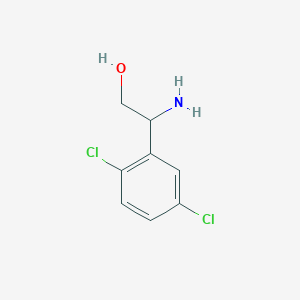 2-Amino-2-(2,5-dichlorophenyl)ethan-1-ol - 1270510-39-8
