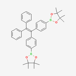 2,2'-((2,2-Diphenylethene-1,1-diyl)bis(4,1-phenylene))bis(4,4,5,5-tetramethyl-1,3,2-dioxaborolane) - 1447669-03-5