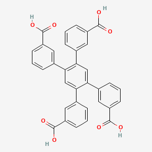 3-[2,4,5-tris(3-carboxyphenyl)phenyl]benzoic acid - 1629643-34-0