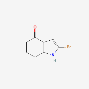 2-Bromo-6,7-dihydro-1H-indol-4(5H)-one - 27784-79-8
