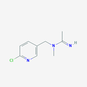 N-((6-Chloropyridin-3-yl)methyl)-N-methylacetimidamide - 365441-66-3