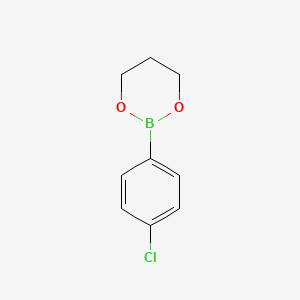 2-(4-Chlorophenyl)-1,3,2-dioxaborinane - 373384-13-5