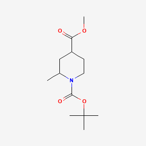 1-Tert-butyl 4-methyl 2-methylpiperidine-1,4-dicarboxylate - 1919888-02-0