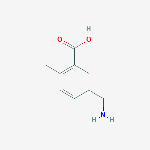 5-(Aminomethyl)-2-methylbenzoic acid - 733690-37-4