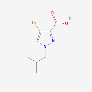 4-Bromo-1-isobutyl-1H-pyrazole-3-carboxylic acid - 1006493-78-2