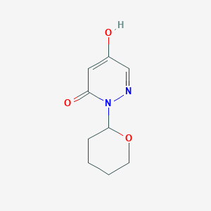 5-Hydroxy-2-(2-tetrahydropyranyl)pyridazin-3(2H)-one - 1008517-74-5