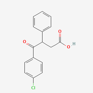 4-(4-Chlorophenyl)-4-oxo-3-phenylbutanoic acid - 101272-92-8