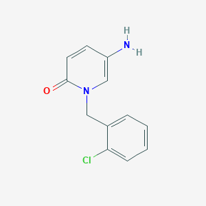 5-Amino-1-[(2-chlorophenyl)methyl]-1,2-dihydropyridin-2-one - 1016527-33-5