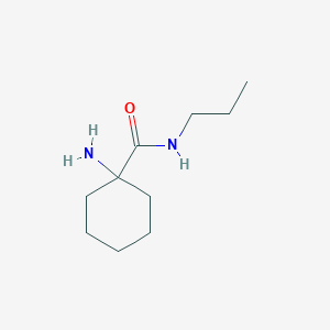 1-amino-N-propylcyclohexane-1-carboxamide - 1017027-29-0