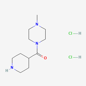 (4-Methylpiperazin-1-yl)piperidin-4-yl-methanone dihydrochloride - 1019852-03-9