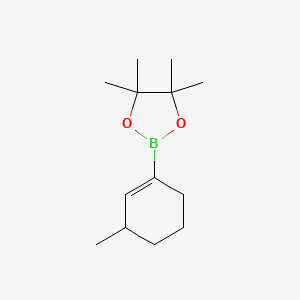 4,4,5,5-Tetramethyl-2-(3-methylcyclohex-1-en-1-yl)-1,3,2-dioxaborolane - 1046832-00-1
