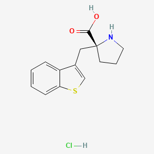 (R)-alpha-(3-benzothiophenylmethyl)-proline-HCl - 1049729-06-7