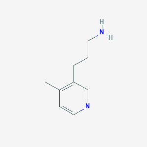 3-(4-Methylpyridin-3-YL)propan-1-amine - 1060805-02-8