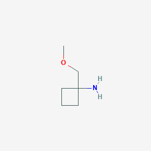 1-(Methoxymethyl)cyclobutan-1-amine - 1123169-20-9