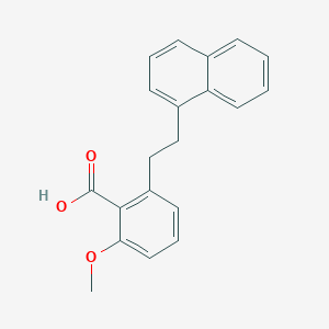 2-Methoxy-6-(2-naphthalen-1-yl-ethyl)-benzoic acid - 1171924-00-7