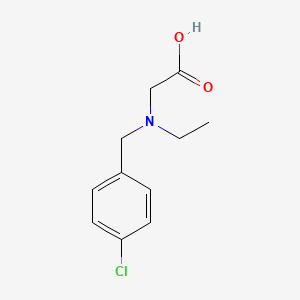 [(4-Chloro-benzyl)-ethyl-amino]-acetic acid - 1179226-20-0