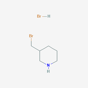 3-(Bromomethyl)piperidine hydrobromide - 1187851-01-9