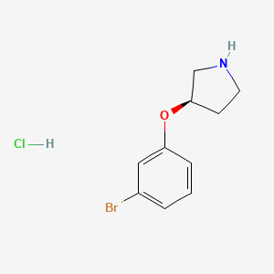 (R)-3-(3-Bromo-phenoxy)-pyrrolidine hydrochloride - 1187927-52-1