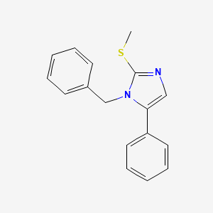 1-benzyl-2-(methylsulfanyl)-5-phenyl-1H-imidazole - 1207010-21-6