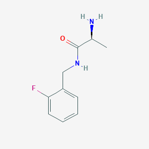(S)-2-Amino-N-(2-fluoro-benzyl)-propionamide - 1217684-99-5