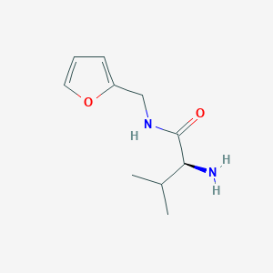 (S)-2-Amino-N-furan-2-ylmethyl-3-methyl-butyramide - 1217713-22-8