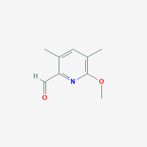 6-Methoxy-3,5-dimethylpyridine-2-carbaldehyde - 123506-71-8