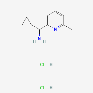 1-Cyclopropyl-1-(6-methyl-2-pyridinyl)methanamine dihydrochloride - 1255717-35-1