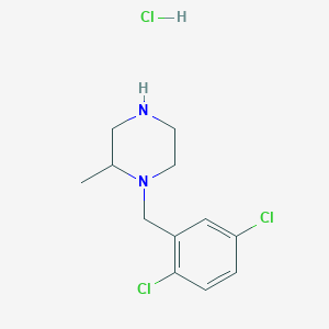 1-(2,5-Dichloro-benzyl)-2-methyl-piperazine hydrochloride - 1261230-63-0
