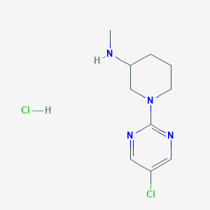 [1-(5-Chloro-pyrimidin-2-yl)-piperidin-3-yl]-methyl-amine hydrochloride - 1261231-04-2