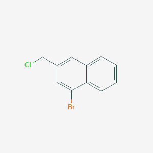 1-Bromo-3-(chloromethyl)naphthalene - 1261469-74-2