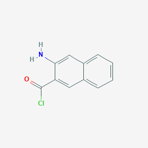 2-Aminonaphthalene-3-carbonyl chloride - 1261768-07-3