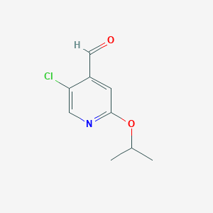 5-Chloro-2-isopropoxyisonicotinaldehyde - 1289135-79-0