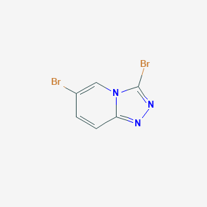 3,6-Dibromo-[1,2,4]triazolo[4,3-a]pyridine - 1305208-13-2