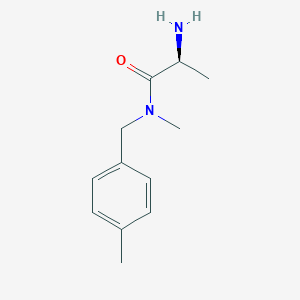 (S)-2-Amino-N-methyl-N-(4-methyl-benzyl)-propionamide - 1307127-20-3