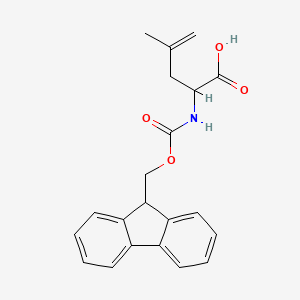 2-({[(9H-fluoren-9-yl)methoxy]carbonyl}amino)-4-methylpent-4-enoic acid - 131177-58-7