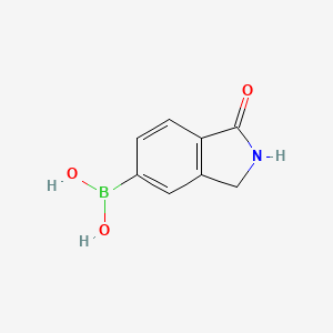 (1-Oxoisoindolin-5-YL)boronic acid - 1346526-56-4