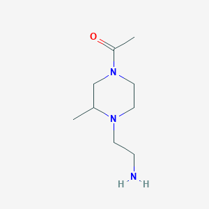 1-[4-(2-Amino-ethyl)-3-methyl-piperazin-1-yl]-ethanone - 1353956-52-1