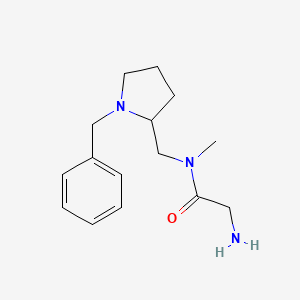 2-Amino-N-(1-benzyl-pyrrolidin-2-ylmethyl)-N-methyl-acetamide - 1353974-42-1