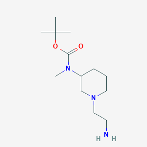 [1-(2-Amino-ethyl)-piperidin-3-yl]-methyl-carbamic acid tert-butyl ester - 1353975-68-4