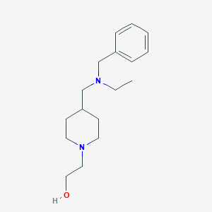 2-{4-[(Benzyl-ethyl-amino)-methyl]-piperidin-1-yl}-ethanol - 1353983-46-6