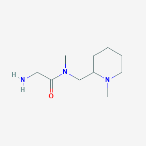 2-Amino-N-methyl-N-(1-methyl-piperidin-2-ylmethyl)-acetamide - 1353986-89-6