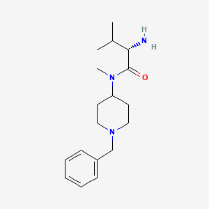 (S)-2-Amino-N-(1-benzyl-piperidin-4-yl)-3,N-dimethyl-butyramide - 1354000-25-1