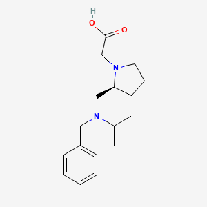 {(S)-2-[(Benzyl-isopropyl-amino)-methyl]-pyrrolidin-1-yl}-acetic acid - 1354009-96-3