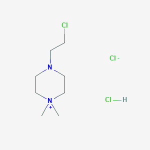 4-(2-Chloroethyl)-1,1-dimethylpiperazin-1-ium chloride hydrochloride - 135794-61-5