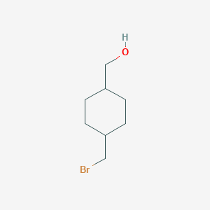 (4-(Bromomethyl)cyclohexyl)methanol - 137384-55-5