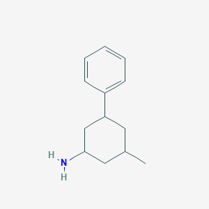 3-Methyl-5-phenylcyclohexan-1-amine - 1379319-60-4