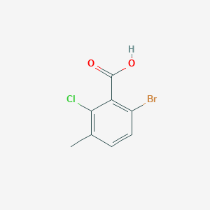 6-Bromo-2-chloro-3-methylbenzoic acid - 1428234-64-3