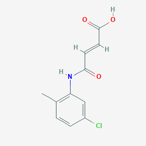 4-(5-Chloro-2-methylanilino)-4-oxobut-2-enoic acid - 175205-20-6