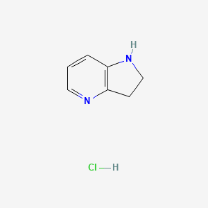 2,3-Dihydro-1H-pyrrolo[3,2-b]pyridine hydrochloride - 1956306-76-5