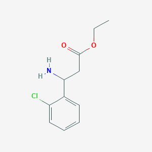 Ethyl 3-amino-3-(2-chlorophenyl)propanoate - 21464-58-4